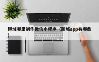 建湖聊城哪里制作微信小程序（聊城app有哪些）